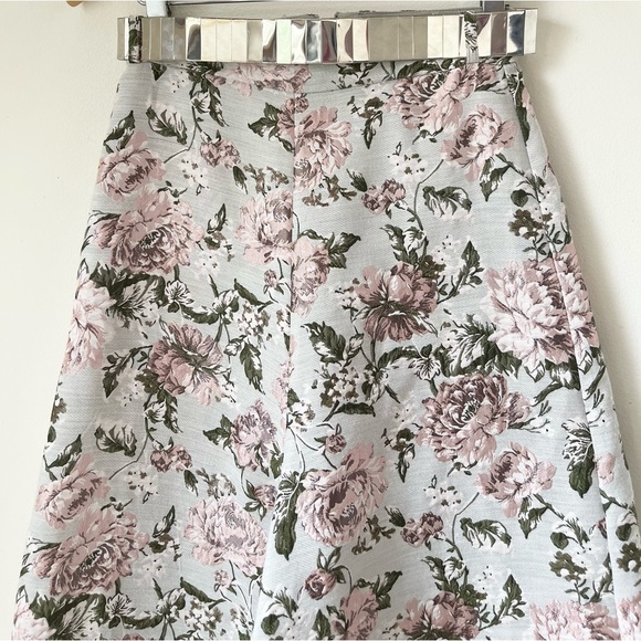 IEENA FOR MAC DUGGAL 2-Piece Floral Crop top Wide Leg Pants Set - Picture 7 of 11